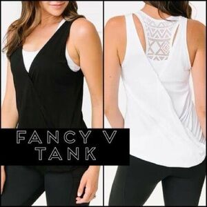 ZYIA Black Fancy V Tank XXXL